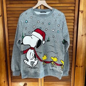 Peanuts Snoopy Christmas Crewneck Sweatshirt